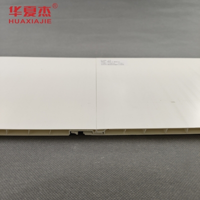 White 12'' Width Moistureproof Plastic Shower Wall Panels Industry / Farm Decoration