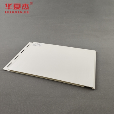 White 12'' Width Moistureproof Plastic Shower Wall Panels Industry / Farm Decoration