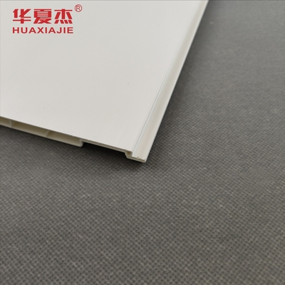White 12'' Width Moistureproof Plastic Shower Wall Panels Industry / Farm Decoration