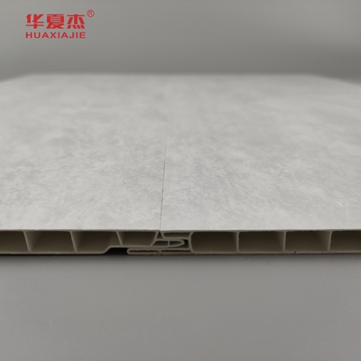 250mmx8mm Printing Grey Pvc Marble Wall Panels Of Style And Durability