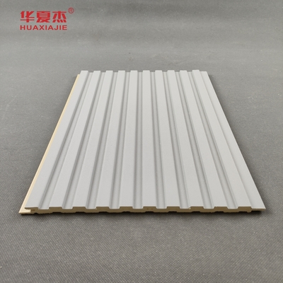 wpc fluted wall panel grey color wpv indoor wall decoration panels waterproof