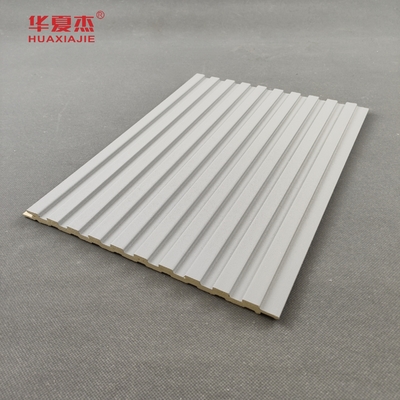wpc fluted wall panel grey color wpv indoor wall decoration panels waterproof