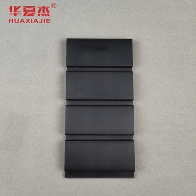 Black High Glossy Pvc Slatwall Panels For Home Interior PVC garage panel