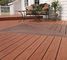 UV Resistance Wpc Timber Flooring Decks Recyclable For Exterior Garden Decks