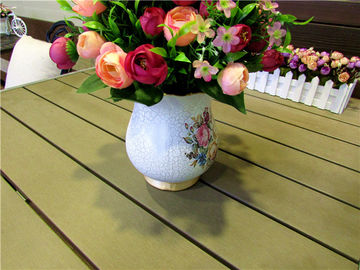Good price Colored Plastic Vinyl Table Boards WPC Wall Cladding with Customized Design online