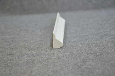 Good price 28mm X 17mm Base Cap Sheet PVC Trim Moulding For Interior Wall Customized online