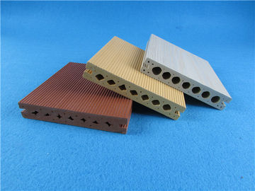 Good price Hollow Co - extrusion WPC Composite Decking Board End Cap Yard Wooden online
