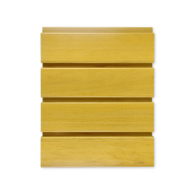 Good price Fire Proof Pvc Slatwall For Hanging Displays Wood Color 12 Inch 4 Feet Or 8 Feet online