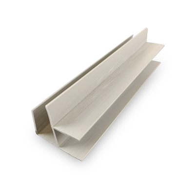 Corner Molding Pvc Slatwall Panel White Black Grey Color Decorative
