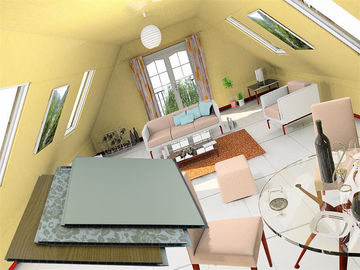 Good price Green Anti - static Interior PVC Wall Panels Cladding Calcium Carbonate online