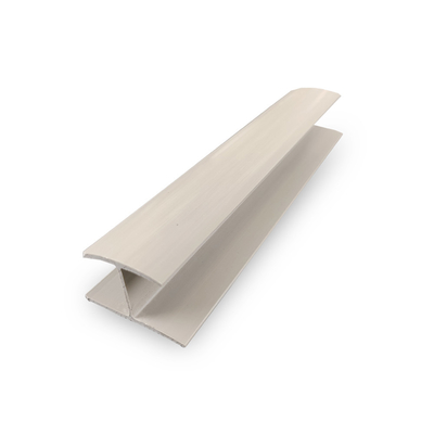 Vinyl Pvc Connetive Moulding White Black Grey Slatwall Panel Decorative
