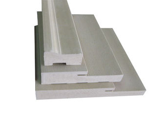Good price Wood Pattern PVC Extrusion Profiles WPC Reinforced Door Frame Protection online