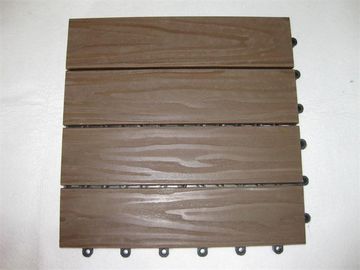Good price 30mm x 30mm DIY WPC Decking Floor , Interial wood and plastic composite Decking online