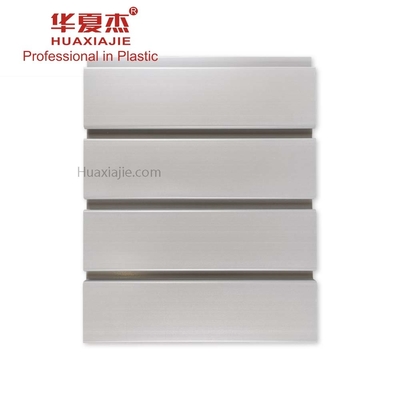 Good price Cellular PVC Easy Cleaned Grey Slatwall Panel For Garage online
