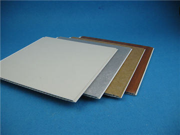 Good price Natural Red Oak Wood Finish PVC Ceiling Panels For Interior Decor , 250mm * 5mm online
