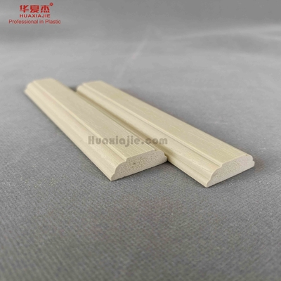 Good price Customized Wood Pvc Trim Baseboard Moulding For Wall Panel Decoration online