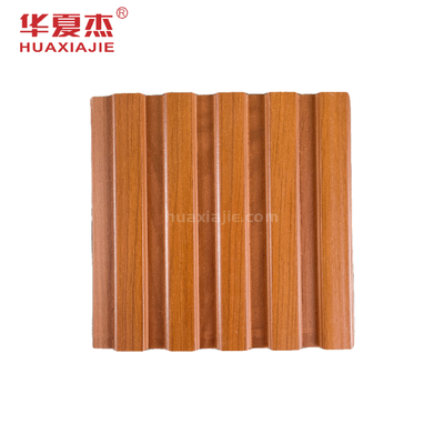 Co Extrusion Wood Grain Wpc Wall Panel Interior Decoration New Design