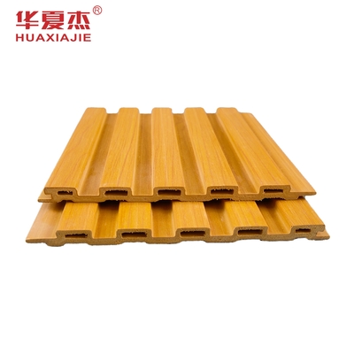 Wooden Grains Waterproof WPC Wall Panel 150mmx10mm Interior Decoration