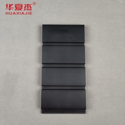 Good price Black Smooth Surface PVC Slatwall Panels 300mm X 17mm online