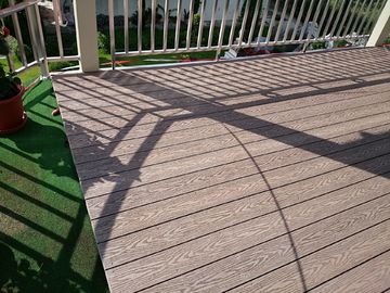 Good price WPC composite deck boards for wpc stairs lawn decking garden decking boards online