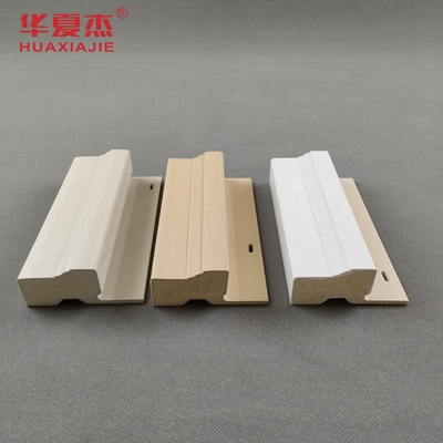Good price Smooth Interior WPC Door Frame 217mm WPC Door Jamb Moisture Proof online