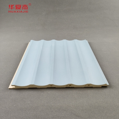 Good price Hollow U-shaped Panels WPC Wall Panel Decoration Blue Board online