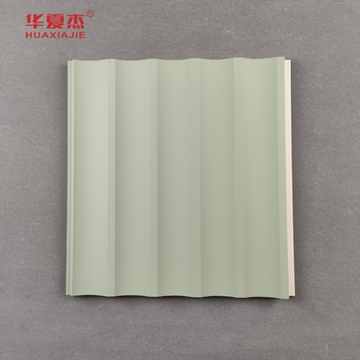 Good price U-shaped WPC Wall Panel Green Decoration Wall Panels Laminated For Building Material online