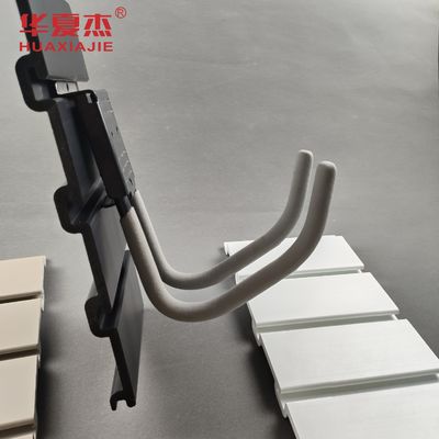 Good price Grey PVC Storage Wall Panels 4 Inch SlatWall PVC GARAGE PANEL online