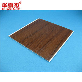 Good price Dark Wooden Pattern PVC Garage Ceiling Panels For Interior Decoration SGS online