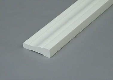 Good price Termite - Proof PVC Decorative Mouldings / Colonial Casing White Vinyl PVC Mouldings online