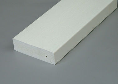 Good price Woodgrain PVC Trim Board / Trim Plank White Vinyl Board 5/4 x 4 online