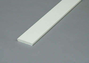 Good price Woodgrain PVC Decorative Mouldings / Lattice White PVC Trim Board / PVC Profiles online