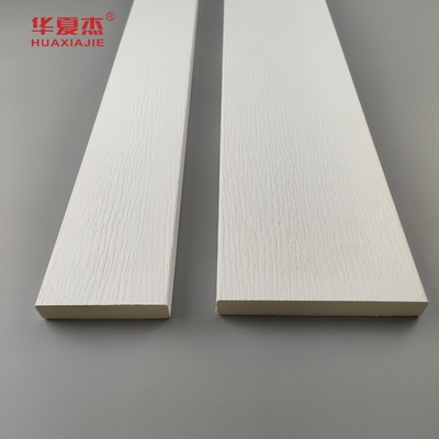Square PVC Moldings PVC plank in White for Wide Range of Applications