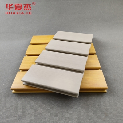 Good price 300mm X 17mm PVC Slatwall Panels PVC Garage Wall Indoor Decoration online