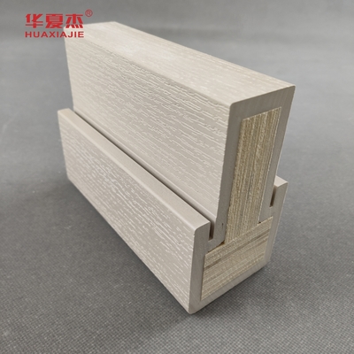 Good price Wooden Gains Wpc Mullpost LVL Reinforce Wpc Door Frame Home Decoration online