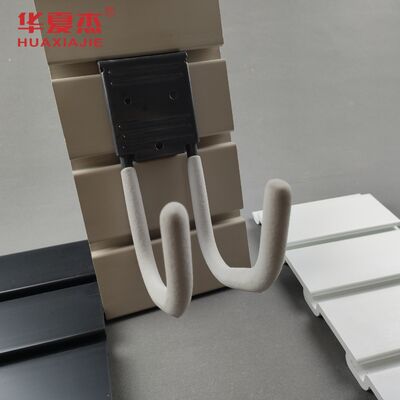 Good price High Quality PVC Slat Wall Panel Hooks Garage Panel Easy To Clean For Decoration online