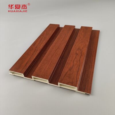 Good price Modern WPC Fluted Wall Panel with Laminated Surface for Indoor Decoration - Eco-Friendly and Waterproof online