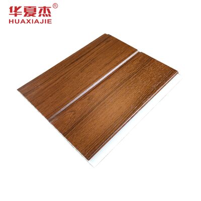 Good price Wood Grain Finish Waterproof PVC Wall Panel with Customized Length for Home Decoration online