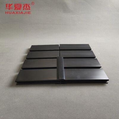 Good price Smooth Excellent Impact Resistance Pvc Garage Wall Durability PVC Balck Slatwall online