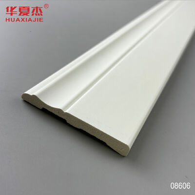 Good price Wholesale 76x9mm PVC Skirting Board Waterproof Baseboard White Modern online