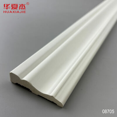 Quality Factory Direct Sales 19/32x2-23/32 Colonial Casing White Smooth Surface Pvc Skirting Pvc Baseboard factory