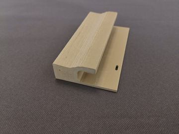Good price Waterproof Wood Grain WPC Door Frame / Door Jamb Pvc Profile Extrusion online