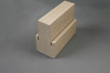 Good price Longlife WPC Door Frame Vinyl Composite Mull Post Cover Easy To Install And Maintain online