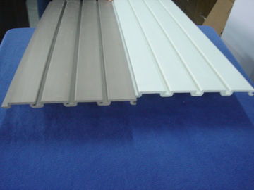 Good price Enviroment Friendly Taupe Slatted Wall Panels For Storage Or Garage , OEM online