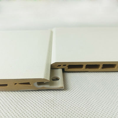 Good price Interior Wpc Wall Panel White Laminated Color 600mm Width X 9mm Thickness online