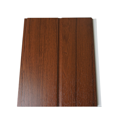 250mm Width Pvc Wall Panel Laminated Wood Color Fireproof Water Proof