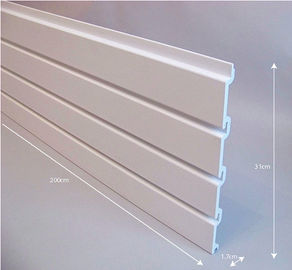 Good price White Plastic Slat Garage Wall Panels Storage With Slat Wall Hooks online