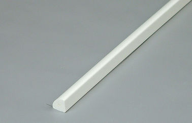 Good price 0.75 Quarter Round White Vinyl / Fire-Resistant PVC Decorative Mouldings online