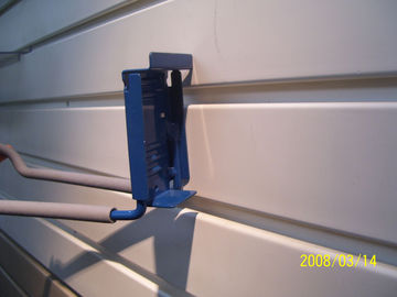 Good price Decorative Wpc Plastic Garage Slatwall Panel Store Display Metal Basket online