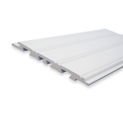 UV Protect White PVC Wainscot Panel Vinyl Planking Size 5.4inch X 0.4inch